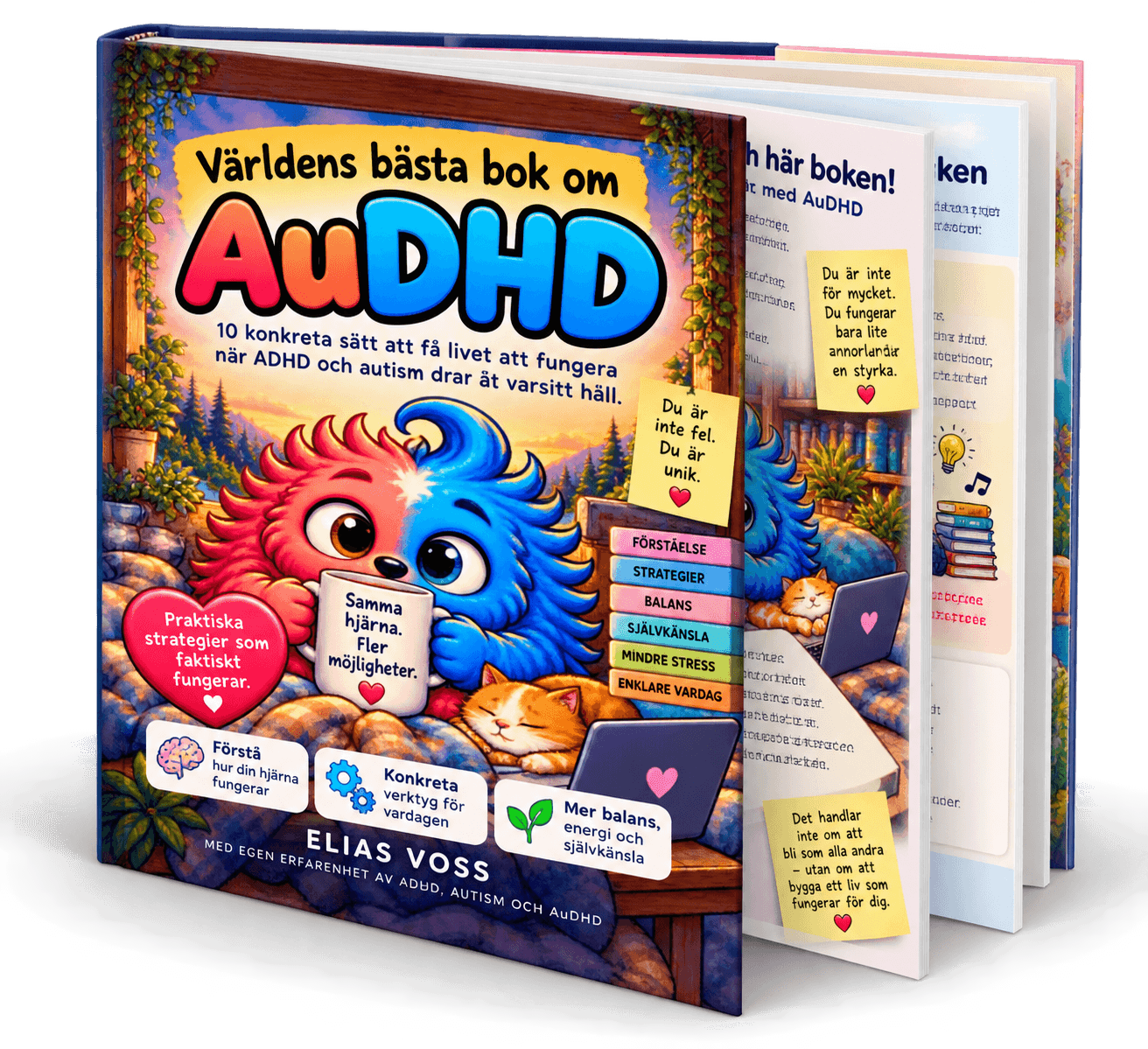 Världens bästa bok om AuDHD av Elias Voss